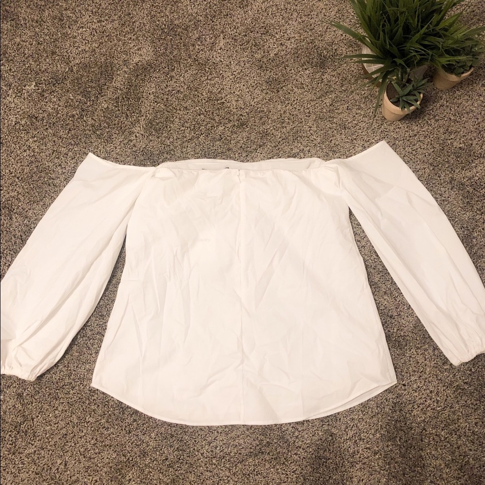 Theory White Blouse - Retail $295 - Picture 5 of 8